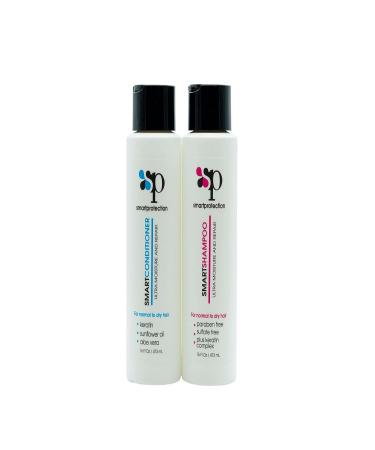 Smart Protection Sulfate & Salt Free Shampoo & Conditioner for Keratin Treated Hair - 16oz | Best eCommerce Choice - Buy Online on GoSupps.com