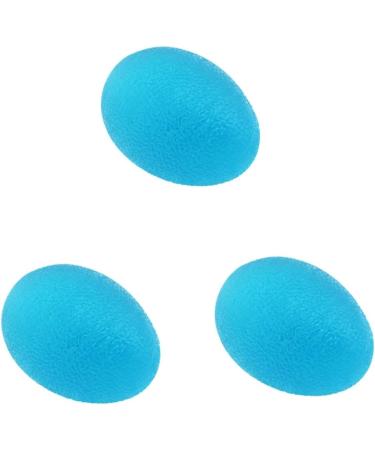 GLEAVI Finger Grip Ball - 3 Pack Egg-Shaped Stress Relief & Hand Grip Muscle Training Balls for Improved Finger Strength & Flexibility - Buy Online on GoSupps.com