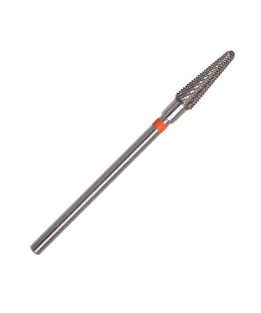 KMIZ professional hard metal milling cutter round cone fine (red ring) 500.104.200.134.040 grinder manicure pedicure gel and acrylic nail milling cutter bit drill nail miller bits