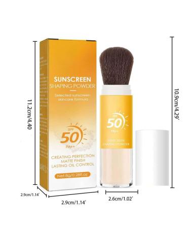 Mineral Sun Protection Fixing Powder SPF 50 - Oil-Control Long-Lasting & Breathable | Natural Sun Protection Primer - Buy Online on GoSupps.com