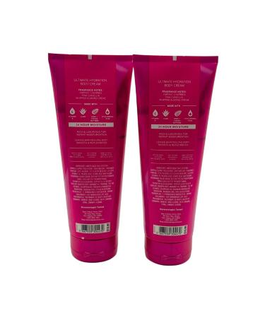 Bath & Body Works PERFECT IN PINK Ultimate Hydration Body Cream Gift Set with a Blue Bow for Holidays 8 oz each Pack of 2 - Buy Online on GoSupps.com