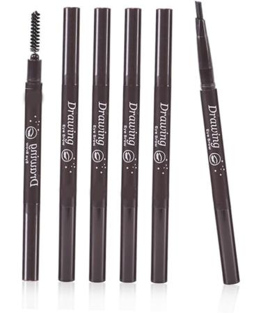 PLAFOPE 3pcs 2 1 Eyebrow Brush Eyebrow Pencil Waterproof Brow Pencil Makeup Sharpener Stand Microblading Pen - Buy Online on GoSupps.com