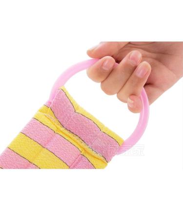 Kaxich 3pcs Back Scrubber Set - Loofah Sponge & Massage Strap for Ultimate Shower Cleanse | Explore International Shipping! - Buy Online on GoSupps.com