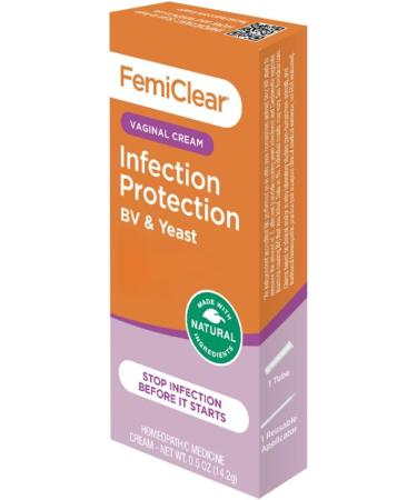 FemiClear BV & Yeast Infection Protection Cream | Natural Homeopathic Feminine Care - Buy Online on GoSupps.com