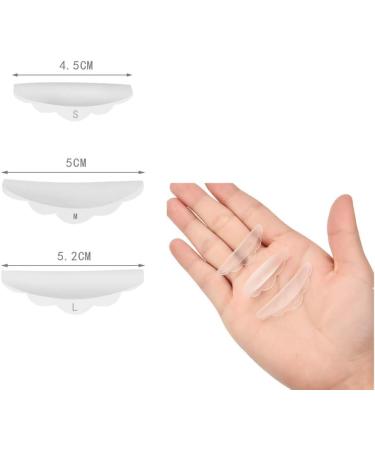 15 Pairs Silicone Eyelash Curlers Shield Pads - Professional Eyelash Lifting Tools (30 Pieces S/M/L) - Buy Online on GoSupps.com