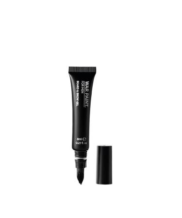 War Paint For Men Lightweight Beard & Brow Gel - Vegan Friendly & Cruelty-Free - Clear Non-Stick Formula - Fathers Day Gift Idea - Makeup Product For Men - 8ml