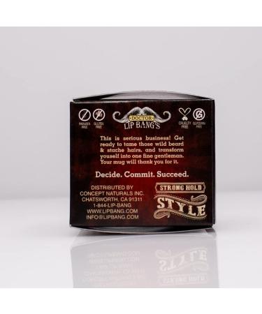 Doctor Lip Bang's Beard and Stache Wax 2 fl oz - Premium Grooming Product for Men | International Shipping Available - Buy Online on GoSupps.com