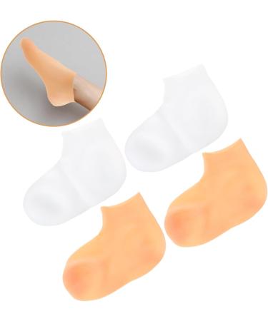 8 Pairs Exfoliating Moisturizing Socks Lotion Gloves Moisture Enhancing Socks Dry Cracked feet Socks moisturizing Socks for Cracked feet Gel Socks Girl Moisture Absorption spa sebs - Buy Online on GoSupps.com