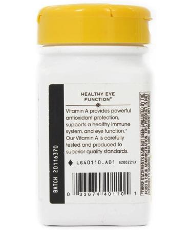 La vitamine A 10.000 UI 100 Softgels - Way Nature - Buy Online on GoSupps.com