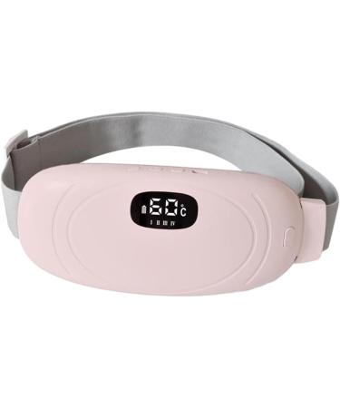 Predolo Menstrual Heating Pillows - 4 Vibration Massage Modes & 5 Heat Levels | Waist Belt & Belly Girdle for Women | Comfort & Relief in Pink - Buy Online on GoSupps.com