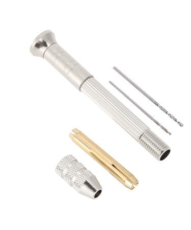 Nail Art Piercing Tool with Detachable Pen 1.2mm and 1mm Drill Bits for Easy Operation