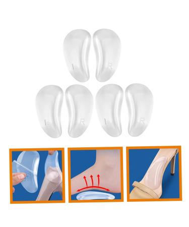 FRCOLOR 3 Pairs Invisible Arch Support Cushions | Gel Foot Arch Supports for Shoes | Adhesive Arch Support Insoles for Adults - Buy Online on GoSupps.com