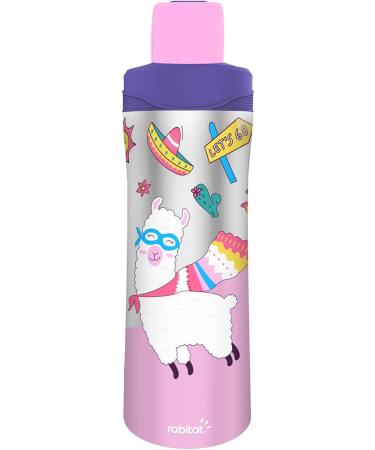 rabitat Nutri Lock Stainless Steel Insulated Sipper Bottle - Chatter Box  Purple/Pink Sipper for Kids. Reuseable Thermos Water Bottle for School with Fruit Infuser. - Buy Online on GoSupps.com