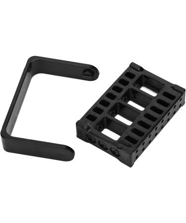 Nail Drill Bit Holder Stand Suitable Size Durable Professional Save Space Nail Drill Bits Storage Container for Grinding Tools for Nail Salon Home Use(black) - Buy Online on GoSupps.com