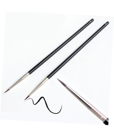 FOMIYES 2pcs Brush Eyeliner Liquid Horsehair Eyeshadow Cosmetic Eye Makeup Tools Liquid Eyeliner - Buy Online on GoSupps.com