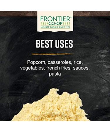 Frontier Co-op Organic White Cheddar Cheese Powder 1lb - Premium Quality Cheese Powder for Cooking and Seasoning - Buy Online on GoSupps.com