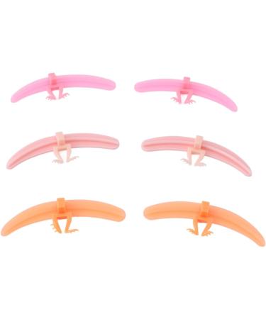  Eyelash Separator Set Washable Silicone Simplified Process Enhanced Lash Results for Lash Extension Beginners 3 Pairs Rose Red/Pink/Orange - Buy Online on GoSupps.com