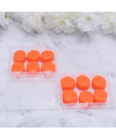 18Pcs Reusable Silicone Earplugs - Ear Safety Sound Plugs for Swimming Noise Reduction Adults & Kids - Buy Online on GoSupps.com