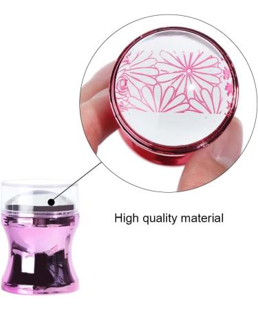 A Set Nail Art Stamper Fast Jelly Stamper Accurate Nail Tip Stamp for Nail Art Design - Buy Online on GoSupps.com