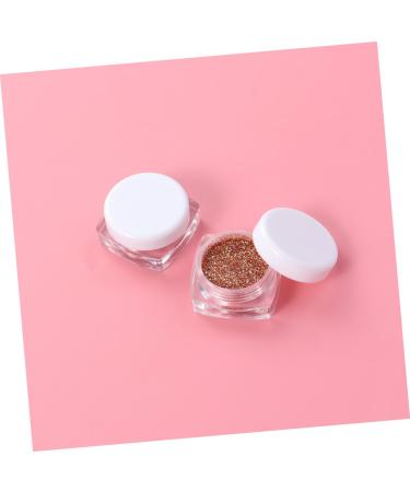 Hemoton 2pcs Flash Face Set - Loose Glitter Eyeshadow Pigment & Highlighter - Gold Sequin Makeup for Stunning Looks - Buy Online on GoSupps.com