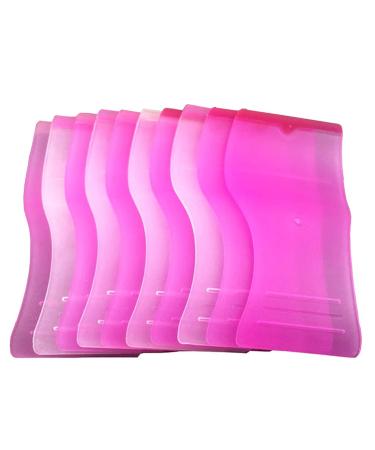 12 pieces of Haarwachs cleaning spatula made of plastic S-shape for make-up cosmetics mask scraper wax applicator beauty tools random color - Buy Online on GoSupps.com