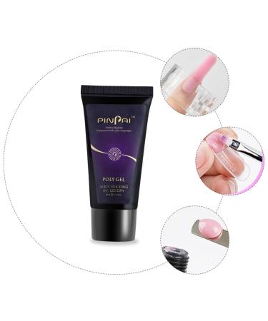 POPETPOP 1Set Set nail extension glue set nail extension gel nail builder gel kit manicure nail art lamp manicure extension gel nail art brush nail polish gel kit lengthen nail tool plastic 16x5cm As Shown - Buy Online on GoSupps.com