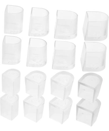 SHERCHPRY High Heel Shoes Heel Tips Caps - 48 Pairs Non-Slip Protective PVC Heel Cushions for All High Heels - International Shipping Available - Buy Online on GoSupps.com