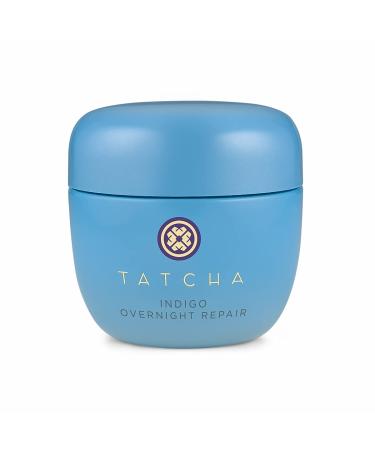 Tatcha Indigo Overnight Repair: Serum in Cream Treatment, Fragrance Free, 50ml | 1.7 oz