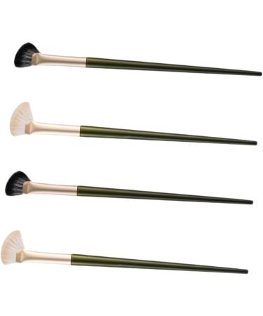 Baluue 12 Pcs Nose Shadow Brush Concealer Brush Cosmetic Brush Eye Shadow Brush Eyeshadow Wooden Handle - Buy Online on GoSupps.com