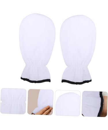HONMEET 1 Pair Maintenance Essential Oil Gloves Heat Preservation Gloves Paraffin Wax for Hand and Feet Hand Gloves Spa Hand Moisturizer Gloves Heating Gloves Heated Gloves White Flannel - Buy Online on GoSupps.com