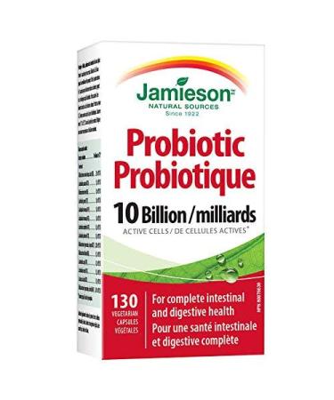 Jamieson Probiotic 10 billion 130 veg caps