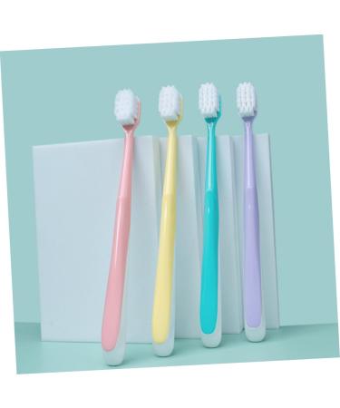 4-Piece Soft Cotton Toothbrush Set for Ladies - Large Head with Soft Fur Box - Buy Online on GoSupps.com