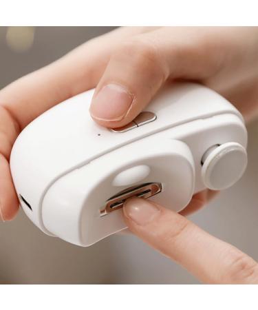 kawehiop Nail Cutter Set Ergonomic Handle With Affordable Price For Easy Storage Electric Nail Clippers Nail Supplies Nail Polish White - Buy Online on GoSupps.com