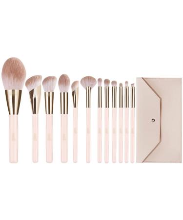 12-Piece Powder Makeup Brush Set | Concealer Foundation & Eye Shadow Brushes - Perfect for Flawless Beauty - Buy Online on GoSupps.com