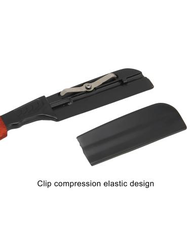 S53-6 Black Straight Edge Razor for Eyebrow Shaping & Hair Removal - International Shipping Available - Buy Online on GoSupps.com