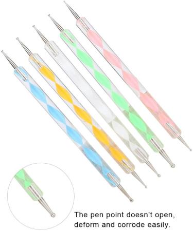Demeras Nail Polish Pens Manicure 21x9x3 Professional Nail Art Set Nail Painting Drawing Brushes Pen Manicure Dotting Pen Mixing Line - Buy Online on GoSupps.com