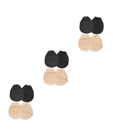 minkissy 6 Pairs Sole Pad Women's Invisible Silica Gel Liner