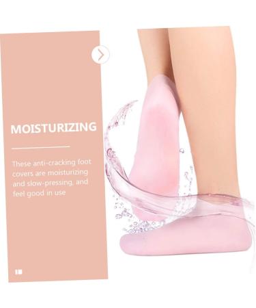 minkissy 4 Pairs Exfoliating Moisturizing Socks Features Socks for Women Cosmetic moisturizing Socks Heel Socks for Dry Cracked feet Toe spa Masks spa Socks Sebs Supplies Girl Foot - Buy Online on GoSupps.com