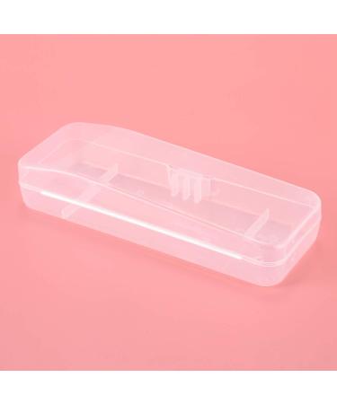 Double Storage Box for Men's Razors & Shaver Accessories - Transparent Plastic Holder Case - Buy Online on GoSupps.com