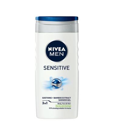 Nivea Men Sensitive 3in1 shower gel for men 250 ml