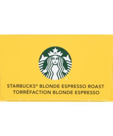 Starbucks by Nespresso Blonde Espresso Roast Nespresso Coffee Capsules Original Line Compatible 5 X 10 Nespresso Coffee Pods 50 Count Blonde Espresso 10 count (Pack of 5) - Buy Online on GoSupps.com