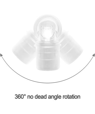 2 Pack Dreamwear Compatible Replacement Elbow/Swivel by Medihealer - Prevent Air Leakage, Quick-Release Design - Buy Online on GoSupps.com