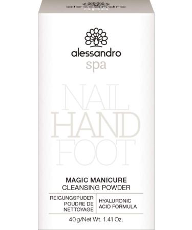 Alessandro Magic Manicure Cleansing Powder - 40g | Premium Nail Care Powder for Flawless Cleanliness | Shop Internationally - Buy Online on GoSupps.com
