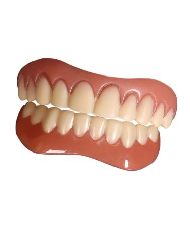 Fake Teeth Dental Veneers for Temporary Tooth Repair Upper and Lower Jaw  Protect Your Teeth and Regain Confident Smile  Bright White Nature and Comfortable