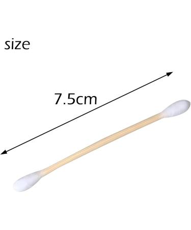 600 Pcs Biodegradable Bamboo Cotton Swabs for Ear & Makeup Cleaning - Buy Online on GoSupps.com