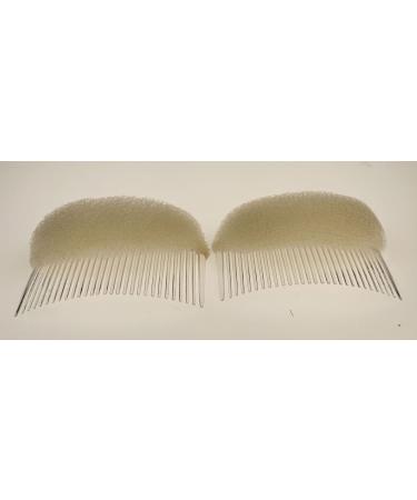 2pcs Women Foam Hair Comb Set - Hanging Volume Beehive Styler & Bun Maker for Perfect Party Hairstyles - Buy Online on GoSupps.com