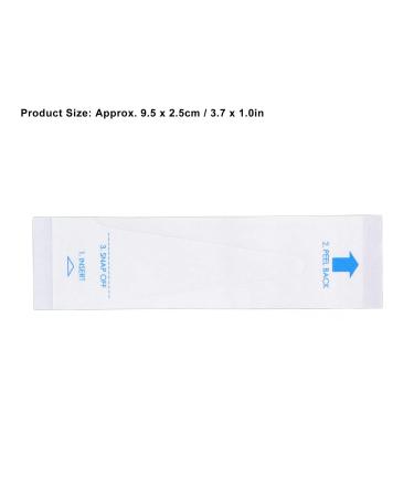 Spacnana 50 Digital Thermometer Covers - Universal Hygienic Mouth Thermometer Shells | Safe Temperature Accessories 9.5 x 2.5 cm - International Shipping Available - Buy Online on GoSupps.com