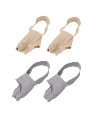 FOMIYES 2 Pairs Split Foot Protector Big Straightener Big Adjuster Thumb Straightener for Women Appliance Thumb Brace Socks Big Socks Pedicure Sesb