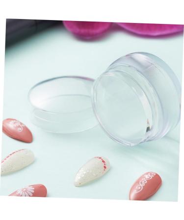 minkissy 1 Set manicure tools nail tools manicure kit clear jelly nail art stamper manicure nail art tool Nail Beauty Tool Kit Nail Art Supplies major scraper Accessories suite impression - Buy Online on GoSupps.com