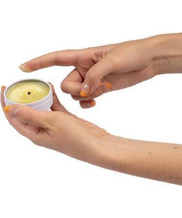 AMORELIE Care: Romantic Massage Candle - Vanilla & Sandalwood for Couples (43ml) | International Shipping Available - Buy Online on GoSupps.com
